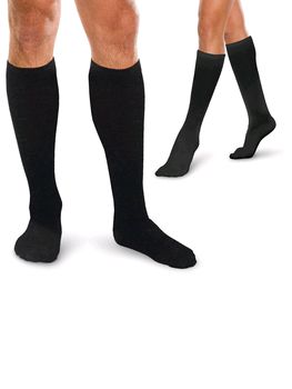 Therafirm Core Spun Short Support Socks - Unisex (Therafirm Core Spun Short Support Socks - Unisex Black)