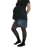 Pebble UK Sheer Compression Maternity Tights Black