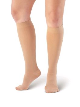 Pebble UK Medical Weight Wide Calf Compression Socks