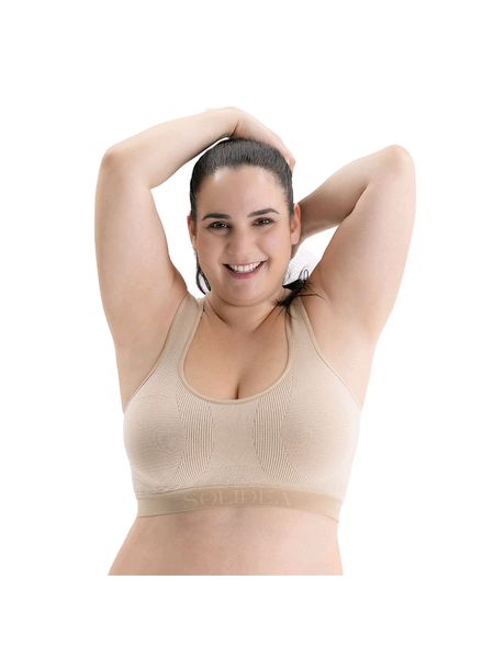 Silver Wave Skin Bra